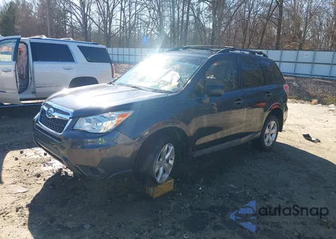 2016 Subaru Forester 2.5I z USA, uszkodzony, nr VIN JF2SJABCXGH464123